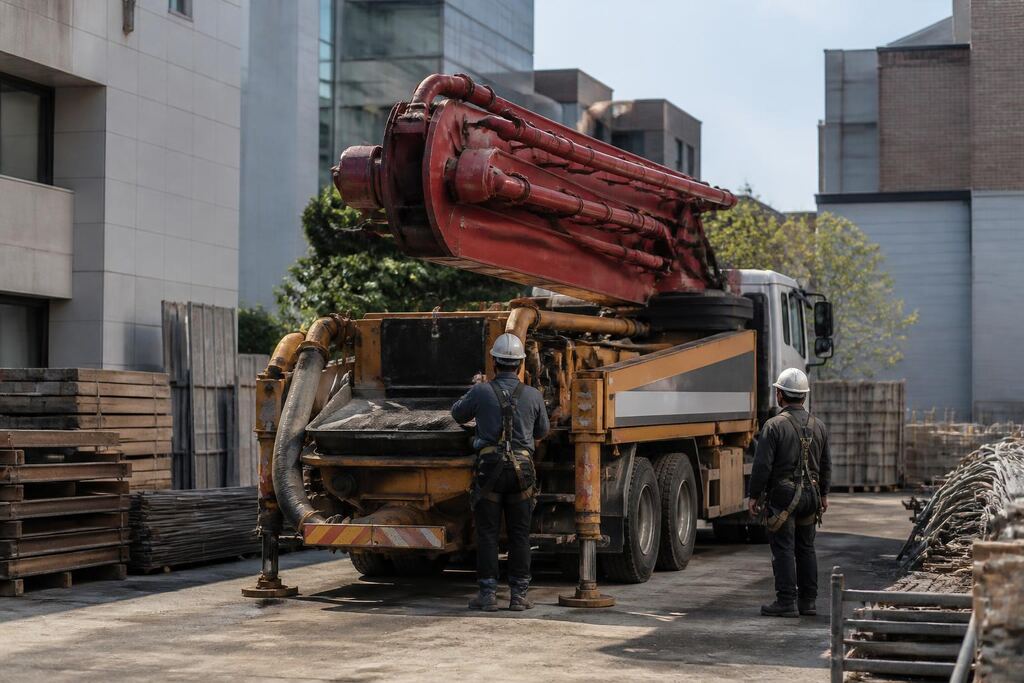 서울 구로구 콘크리트펌프 이미지