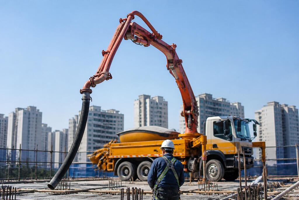 서울 서초구 콘크리트펌프 이미지
