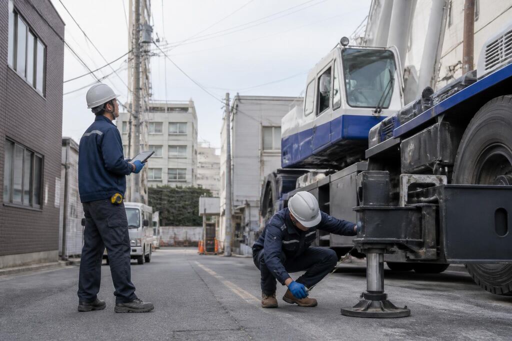 서울 서대문구 크레인 작업 범위와 현장 조건 이미지