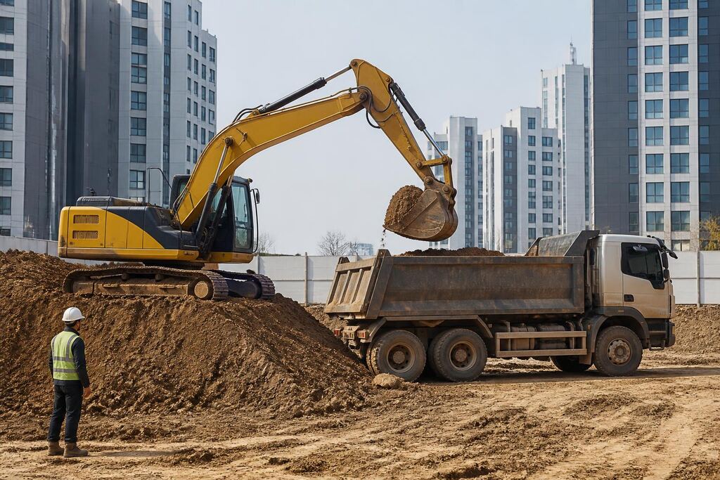 서울 성북구 덤프트럭 작업 범위와 현장 조건 이미지