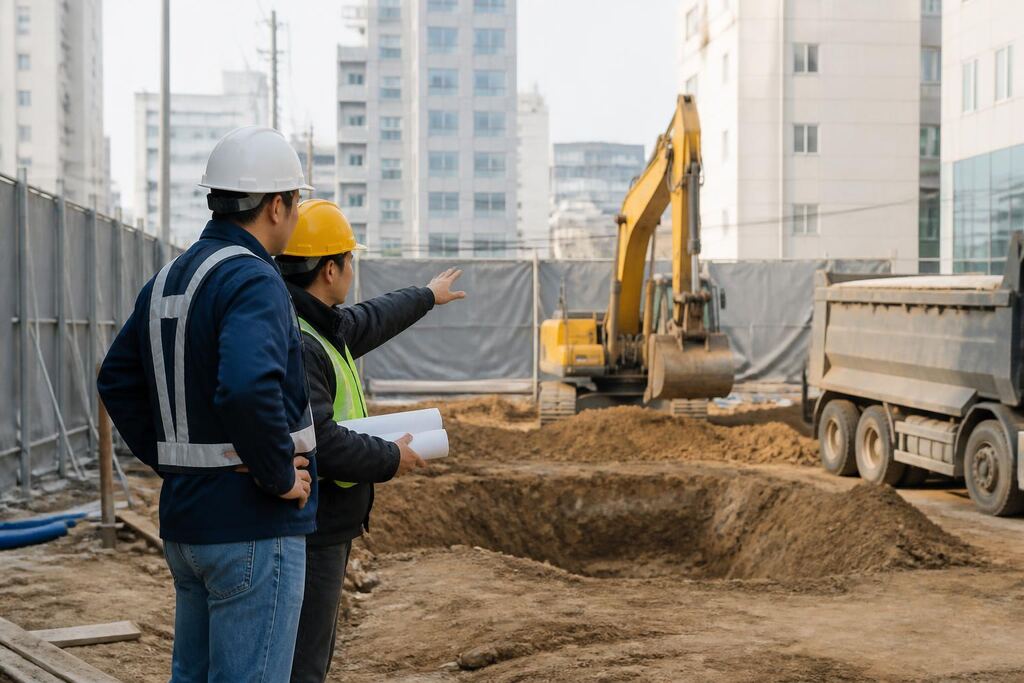 서울 중구 굴착기 비용과 업체 비교 정보 이미지