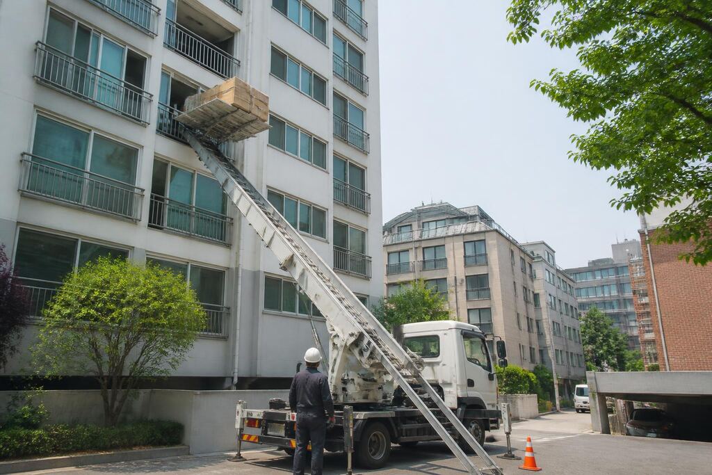 서울 용산구 사다리차 이미지