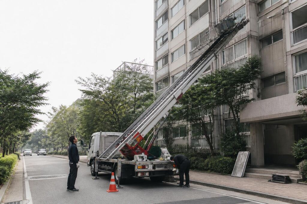 서울 중랑구 사다리차 작업 범위와 현장 조건 이미지