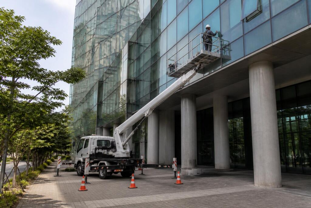 서울 용산구 스카이차 작업 범위와 현장 조건 이미지