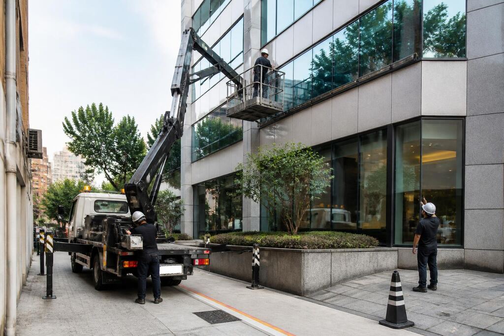 서울 성북구 스카이차 작업 범위와 현장 조건 이미지