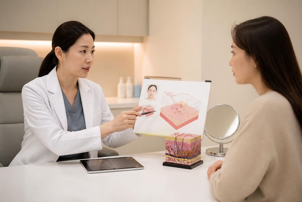 서울 성동구 피부진료 비용과 업체 비교 정보 이미지