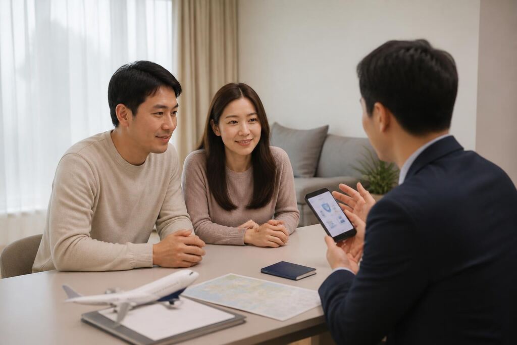 서울 중랑구 여행자보험 이미지