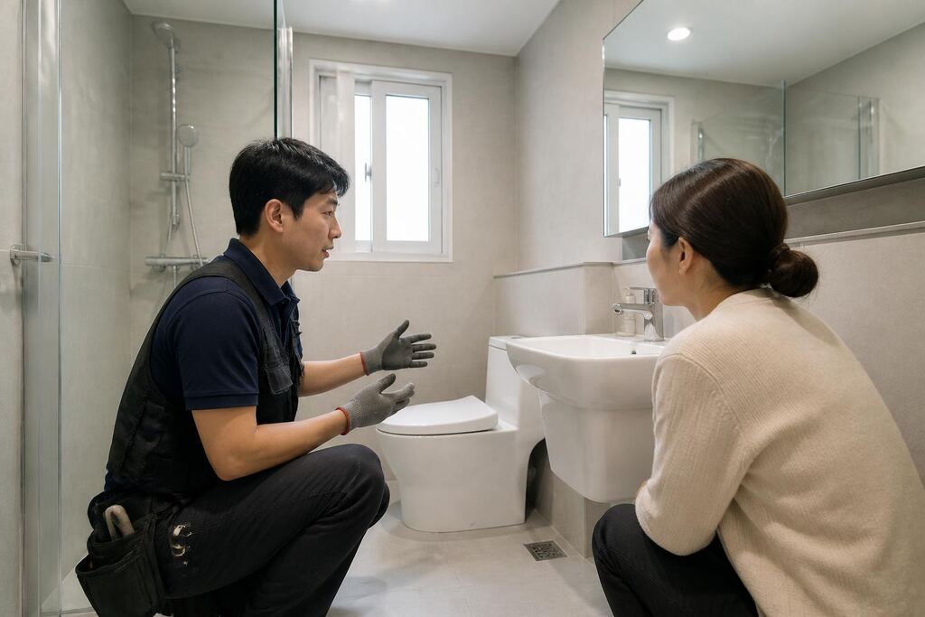 서울 동작구 욕실 부분시공 이미지
