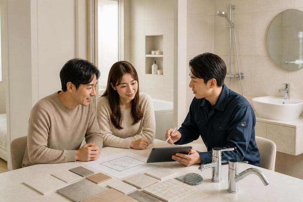 서울 광진구 욕실 리모델링 이미지