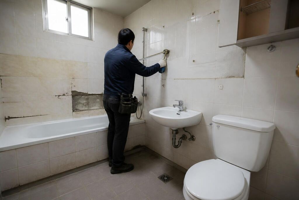 서울 성북구 욕실 리모델링 작업 범위와 현장 조건 이미지