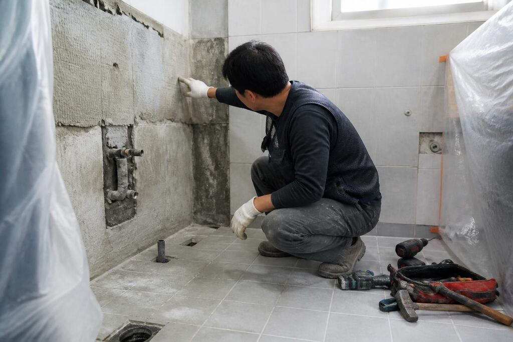 서울 금천구 욕실 리모델링 작업 범위와 현장 조건 이미지