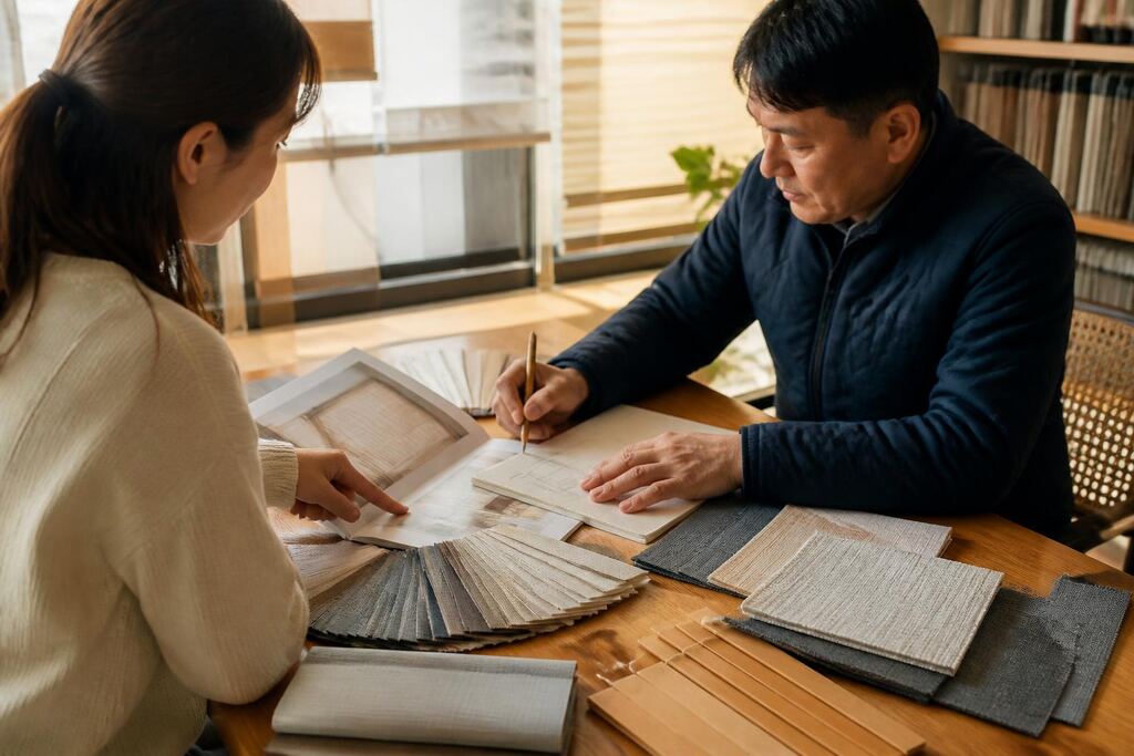 서울 금천구 블라인드 설치 작업 범위와 현장 조건 이미지