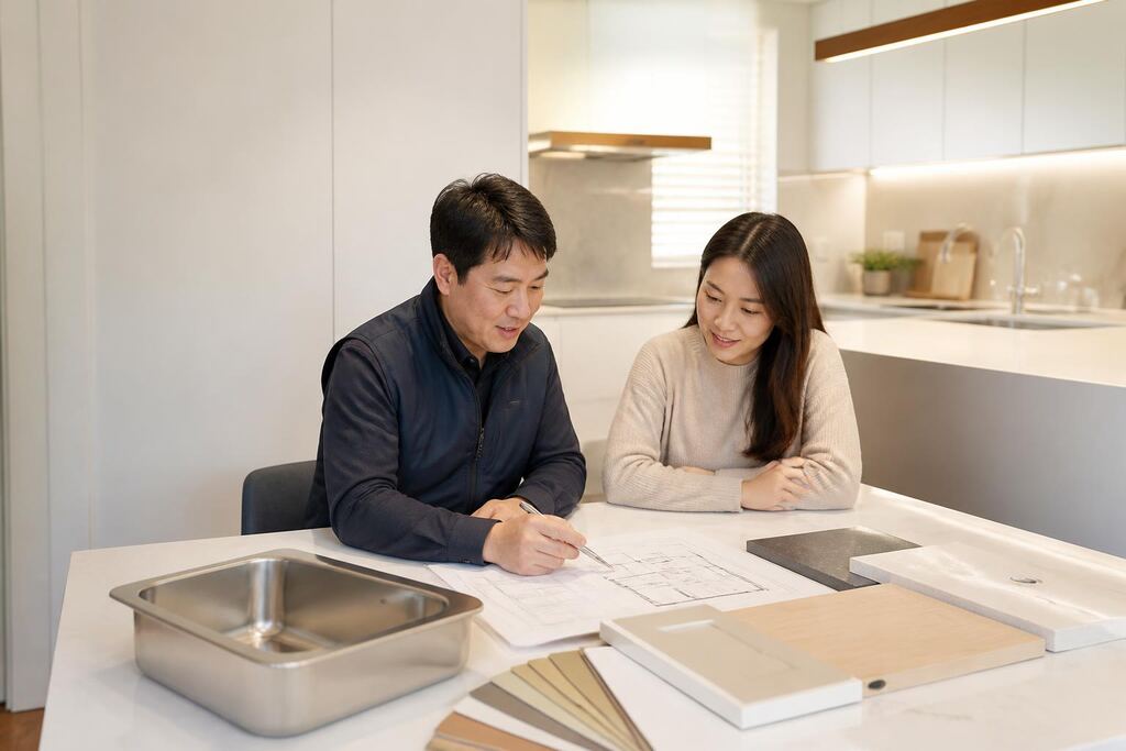 서울 용산구 주방 리모델링 이미지