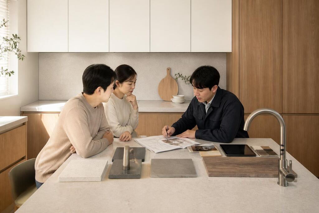서울 광진구 주방 리모델링 이미지