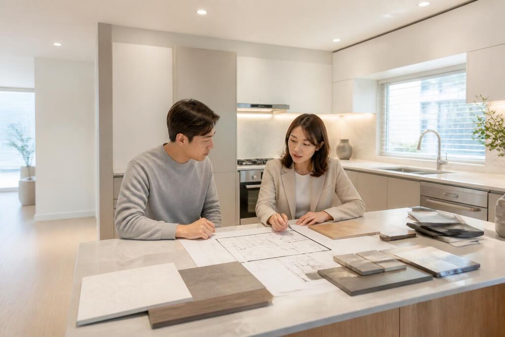 서울 중랑구 주방 리모델링 이미지