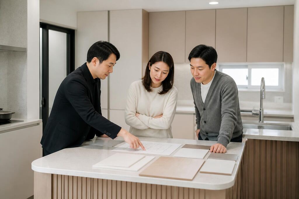 서울 성북구 주방 리모델링 이미지