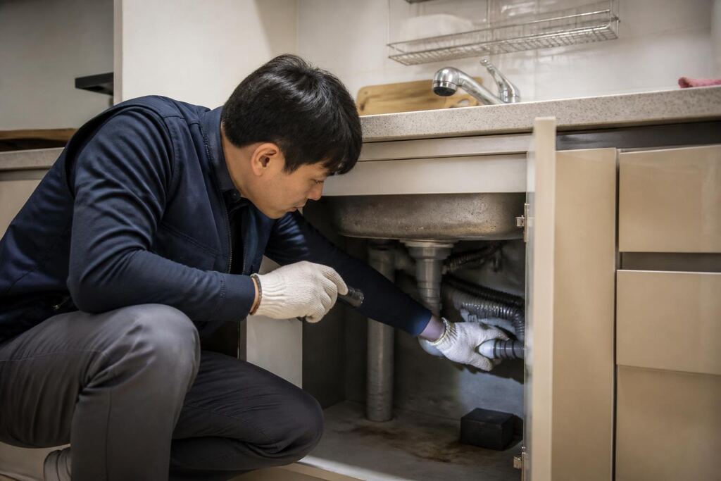 서울 노원구 주방 리모델링 작업 범위와 현장 조건 이미지