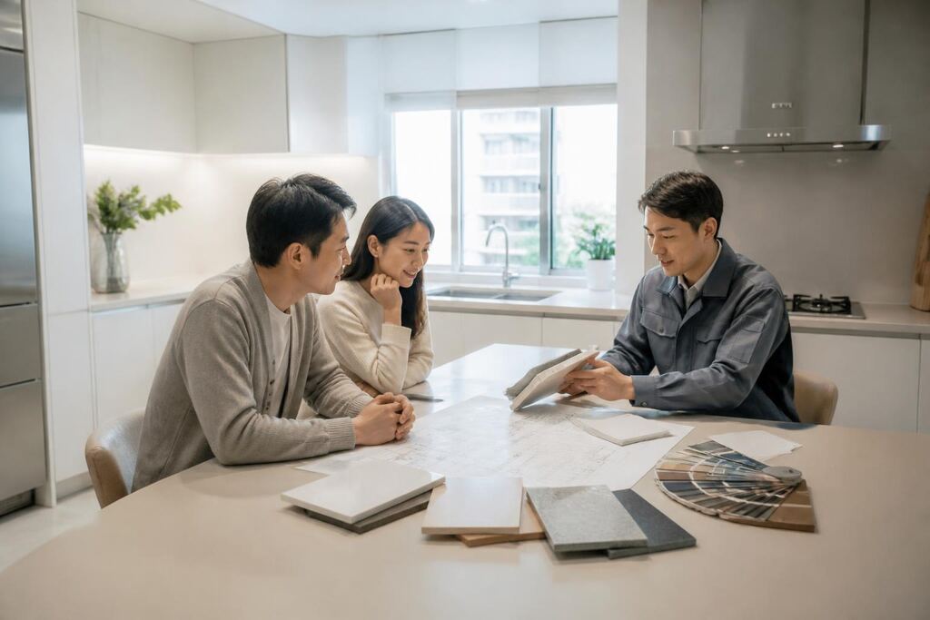 서울 강서구 주방 리모델링 이미지