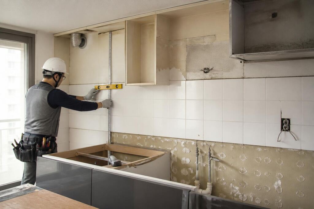 서울 서초구 주방 리모델링 작업 범위와 현장 조건 이미지
