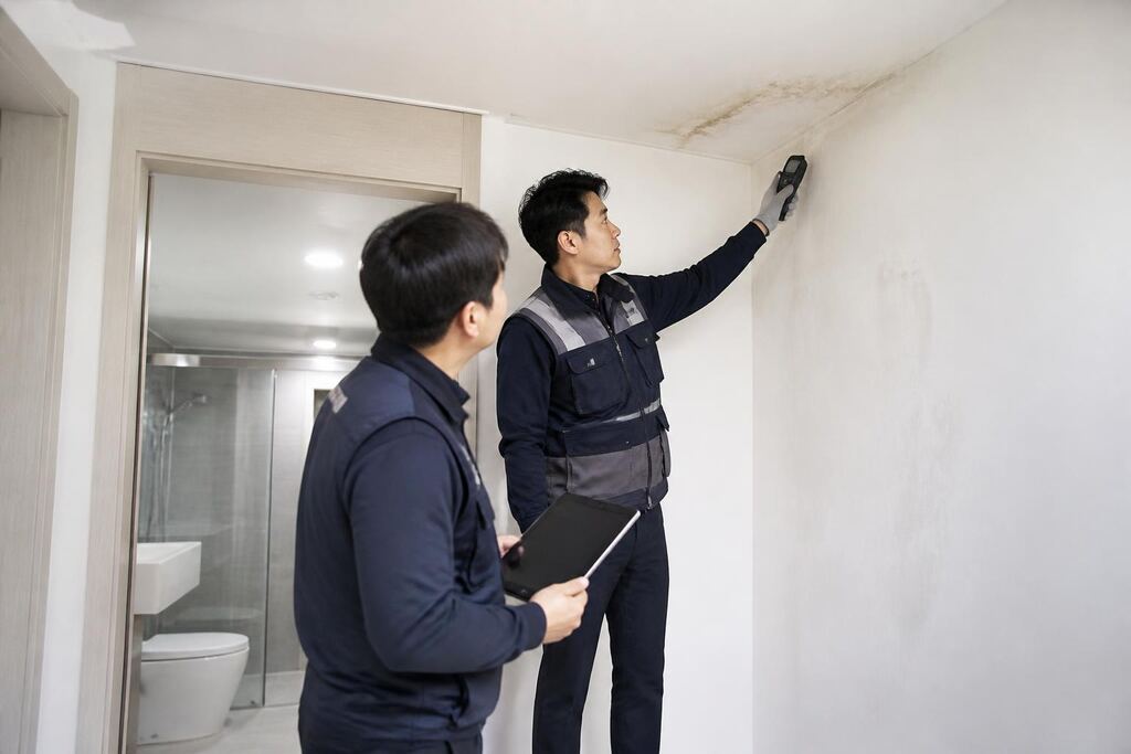 서울 강북구 누수 이미지