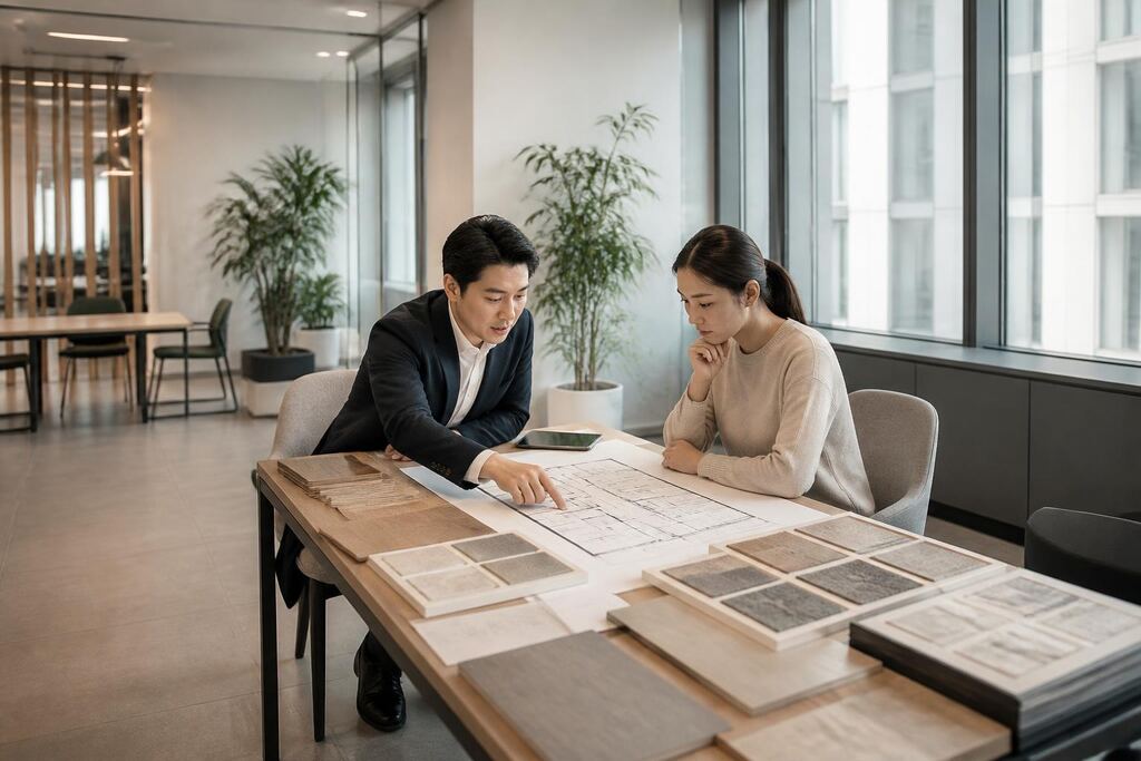 서울 용산구 사무실 인테리어 이미지