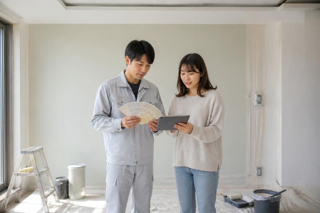서울 중랑구 페인트·도장 이미지