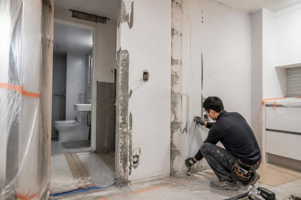 서울 용산구 부분 리모델링 작업 범위와 현장 조건 이미지