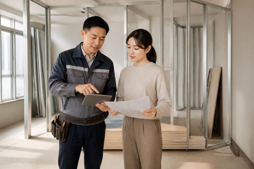 서울 구로구 가벽·칸막이 시공 이미지