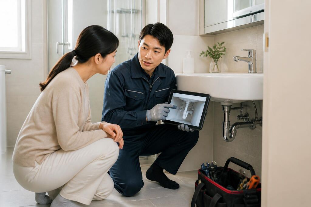 서울 강북구 수도·배관 설비 이미지