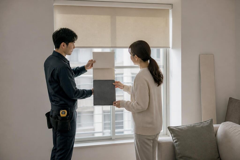 서울 노원구 롤스크린 설치 이미지