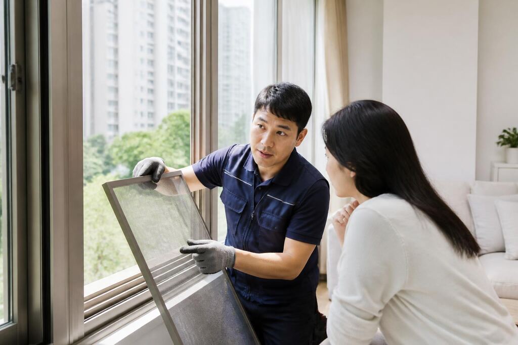 서울 구로구 방충망 이미지