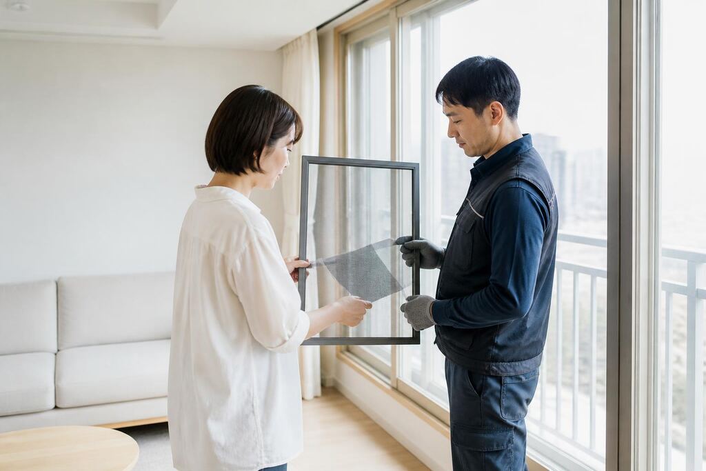 서울 서초구 방충망 이미지