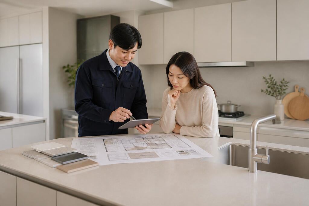 서울 용산구 싱크대 시공 이미지