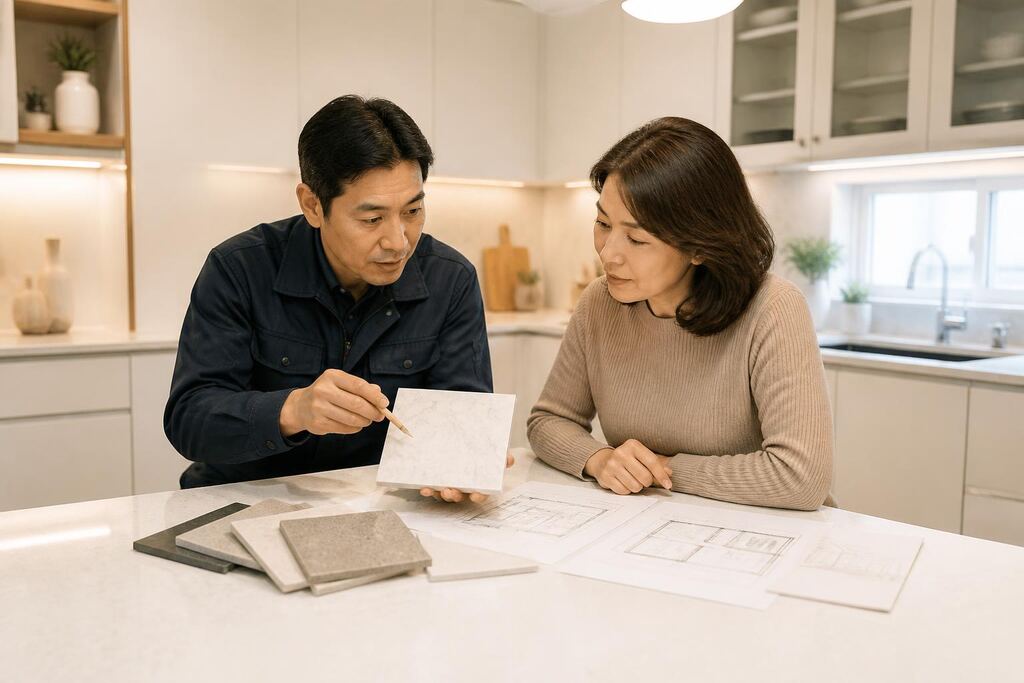 서울 성동구 싱크대 시공 이미지
