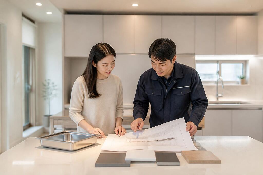 서울 서대문구 싱크대 시공 이미지