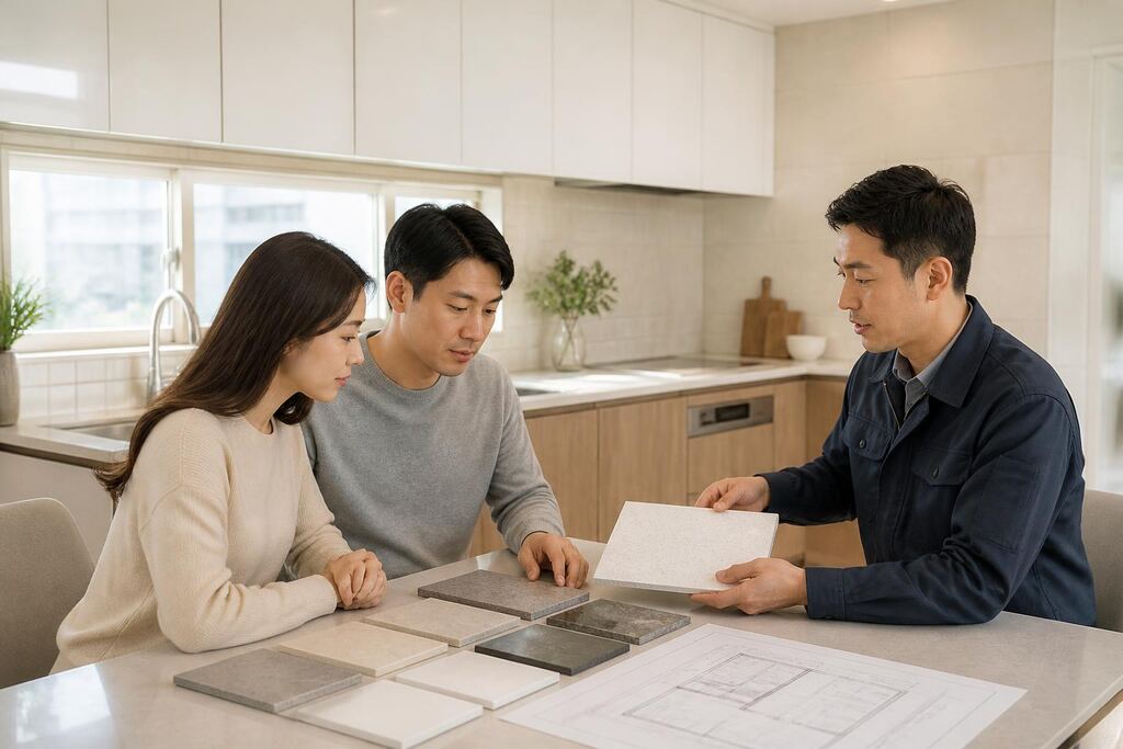 서울 강서구 싱크대 시공 이미지
