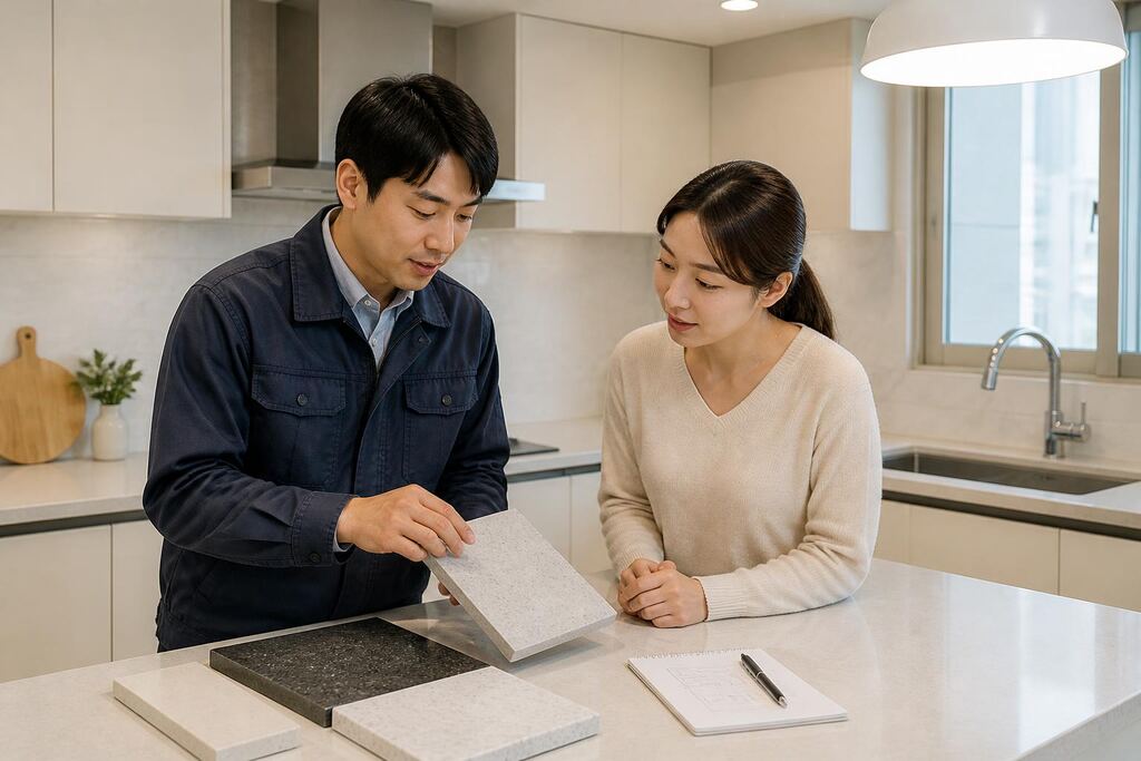 서울 금천구 싱크대 시공 이미지