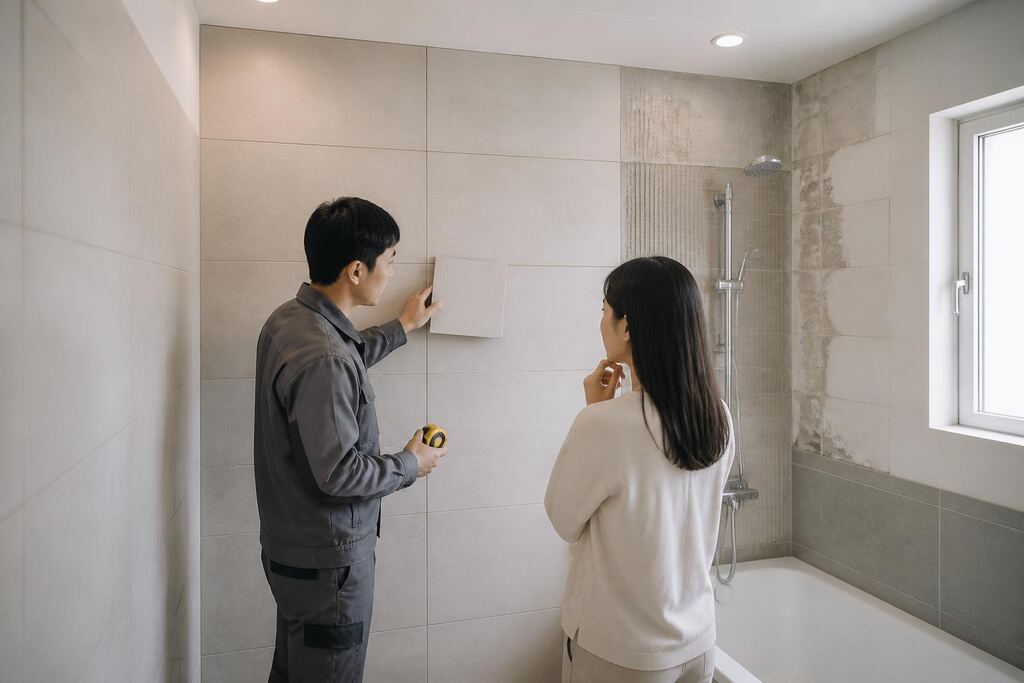 서울 중구 타일 이미지