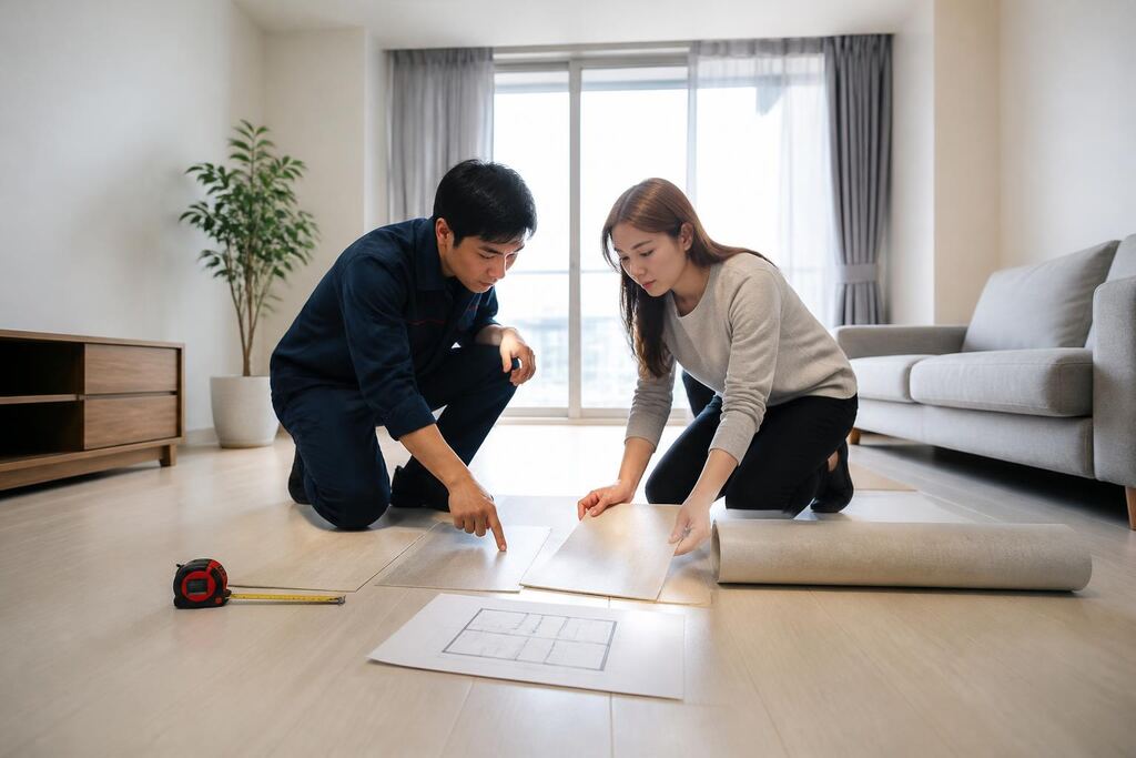 서울 구로구 장판 이미지