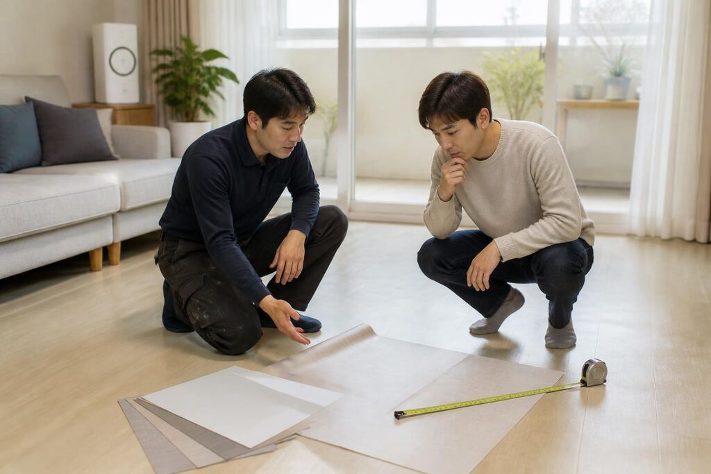 서울 서초구 장판 이미지