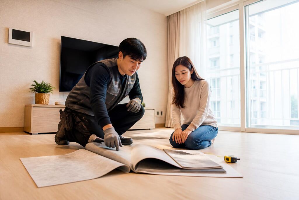 서울 강남구 장판 이미지