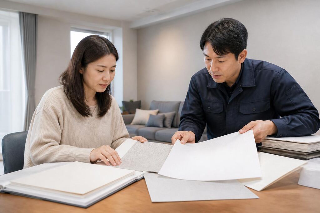 서울 강서구 도배 작업 범위와 현장 조건 이미지