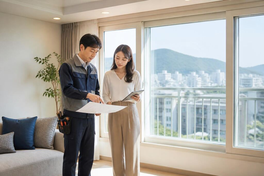 서울 용산구 샷시·창호 시공 이미지