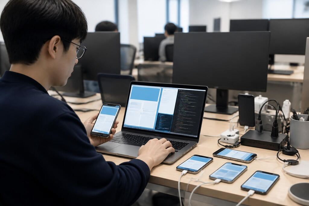 서울 노원구 기존 앱 수정·개선 작업 범위와 현장 조건 이미지