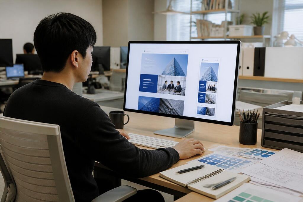 서울 관악구 홈페이지 제작 작업 범위와 현장 조건 이미지