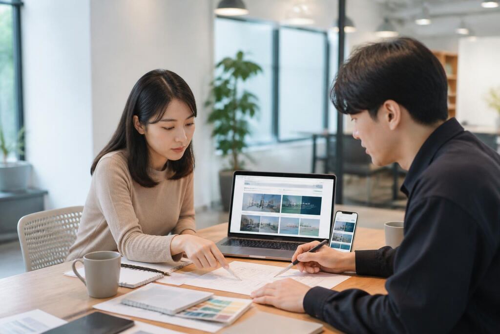 서울 성동구 랜딩페이지 제작 이미지