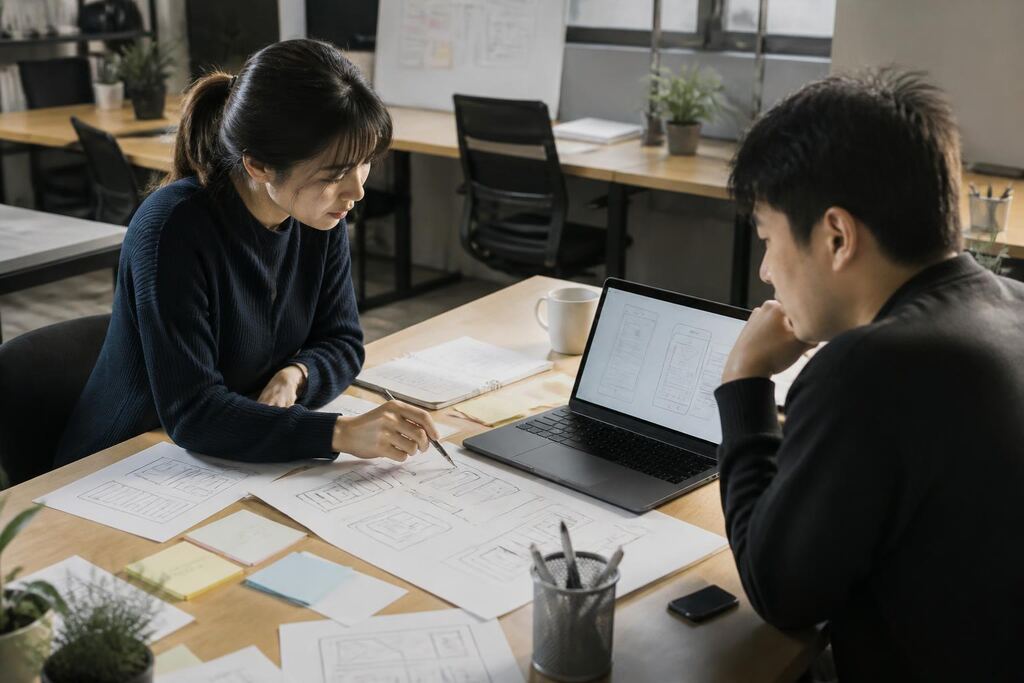 서울 중랑구 모바일 앱 개발 작업 범위와 현장 조건 이미지