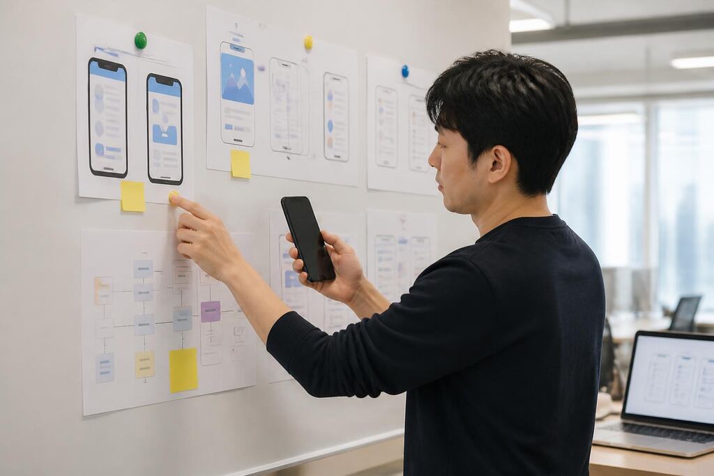서울 금천구 모바일 앱 개발 작업 범위와 현장 조건 이미지