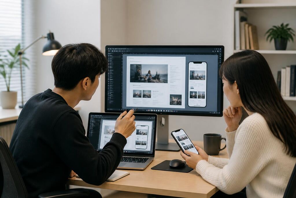 서울 은평구 웹 퍼블리싱 이미지