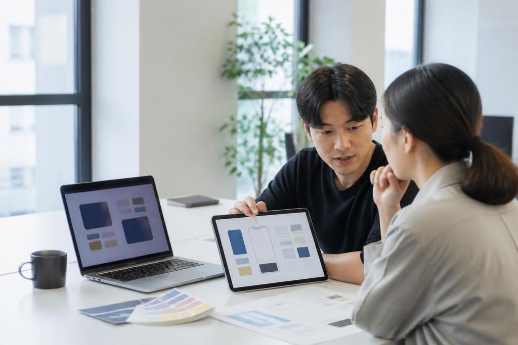 서울 용산구 UI·UX 디자인 이미지